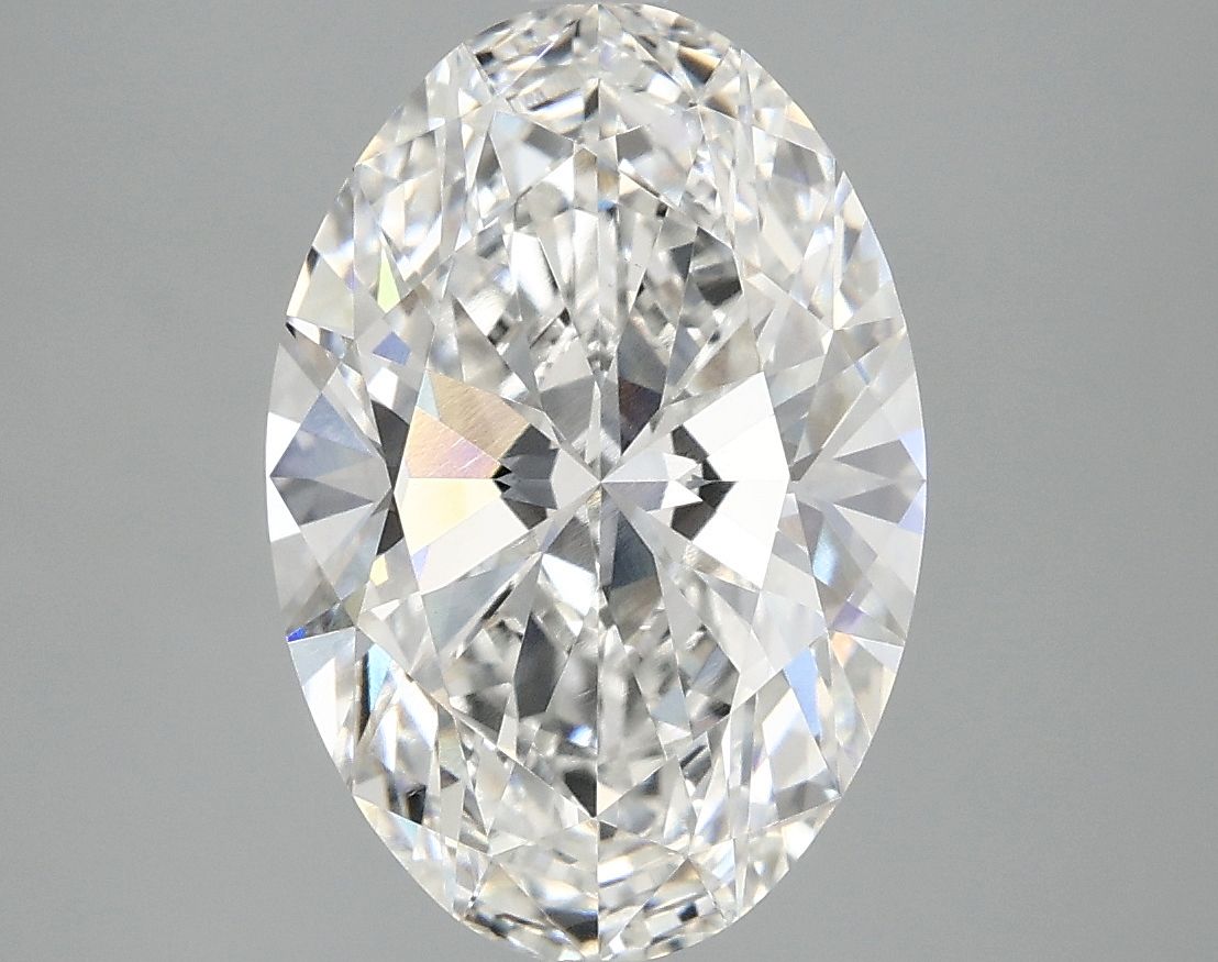 3.90 ct. oval Lab Grown Diamond front image
