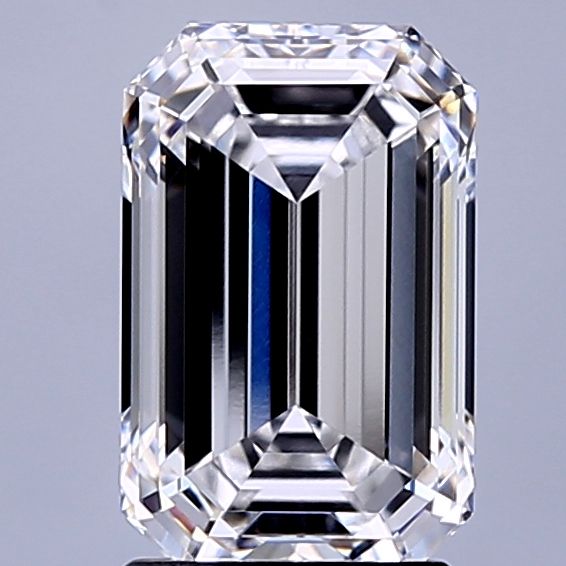 2.53 ct. emerald Lab Grown Diamond front image