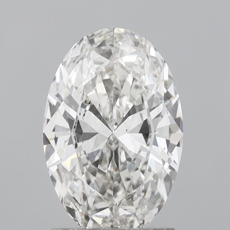 1.70 ct. oval Lab Grown Diamond front image