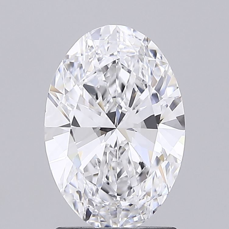 1.70 ct. oval Lab Grown Diamond front image