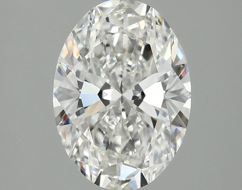 2.02 ct. oval Lab Grown Diamond front image