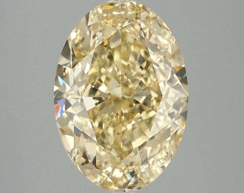 3.93 ct. oval Lab Grown Diamond front image