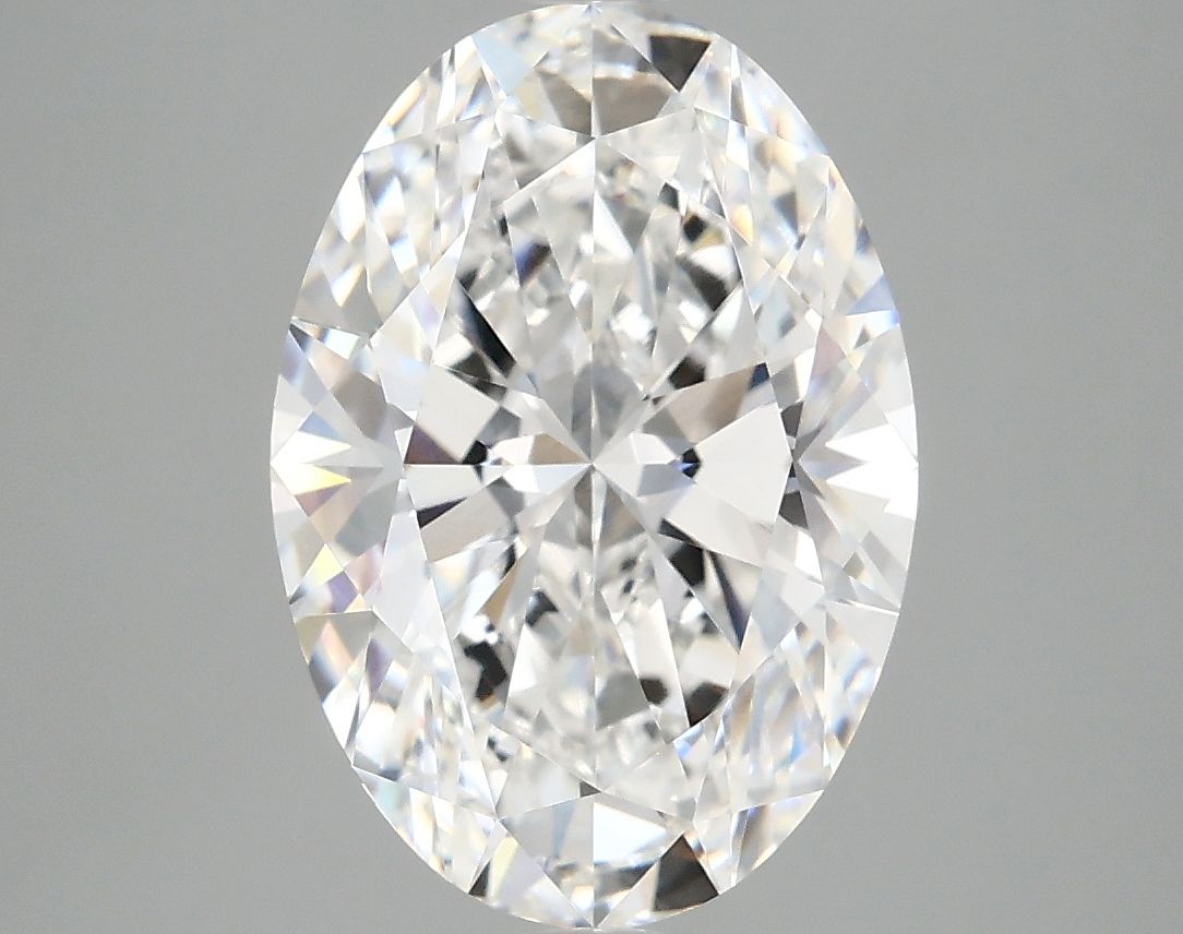 3.96 ct. oval Lab Grown Diamond front image