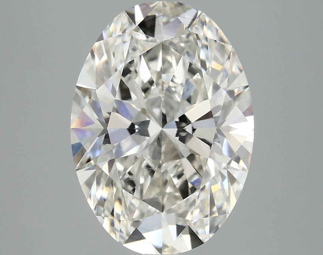 4.09 ct. oval Lab Grown Diamond front image