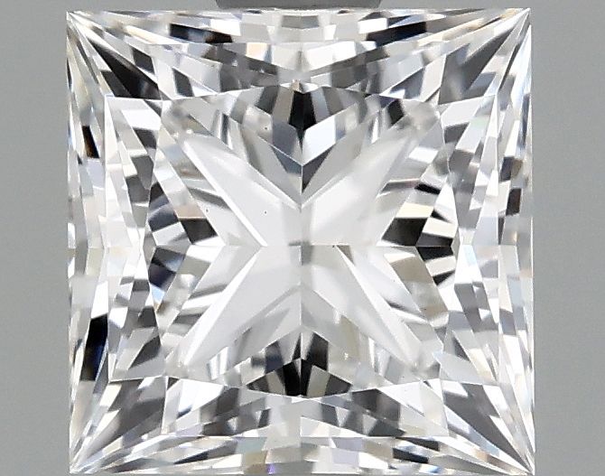 1.56 ct. princess Lab Grown Diamond front image