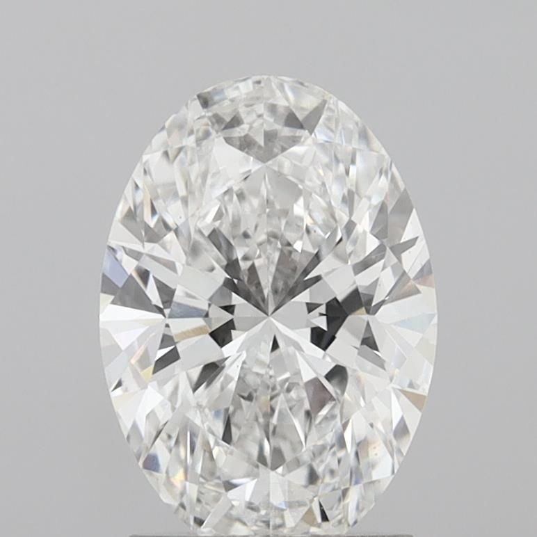 2.02 ct. oval Lab Grown Diamond front image