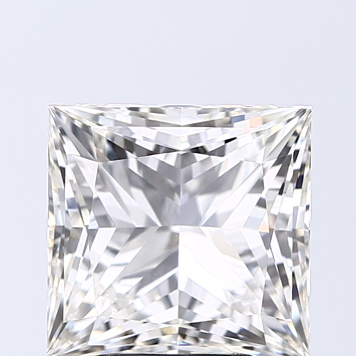 4.02 ct. princess Lab Grown Diamond front image