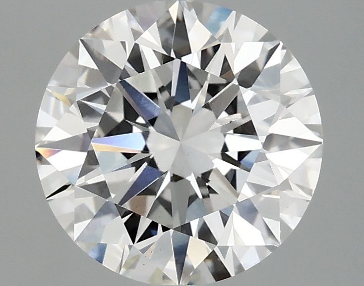 2.45 ct. round Lab Grown Diamond front image
