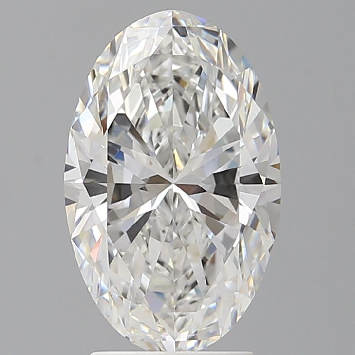 3.05 ct. oval Lab Grown Diamond front image