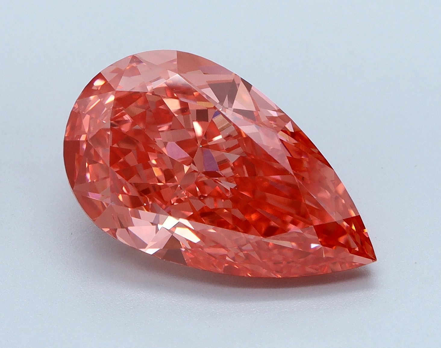 4.48 ct. pear Lab Grown Diamond front image