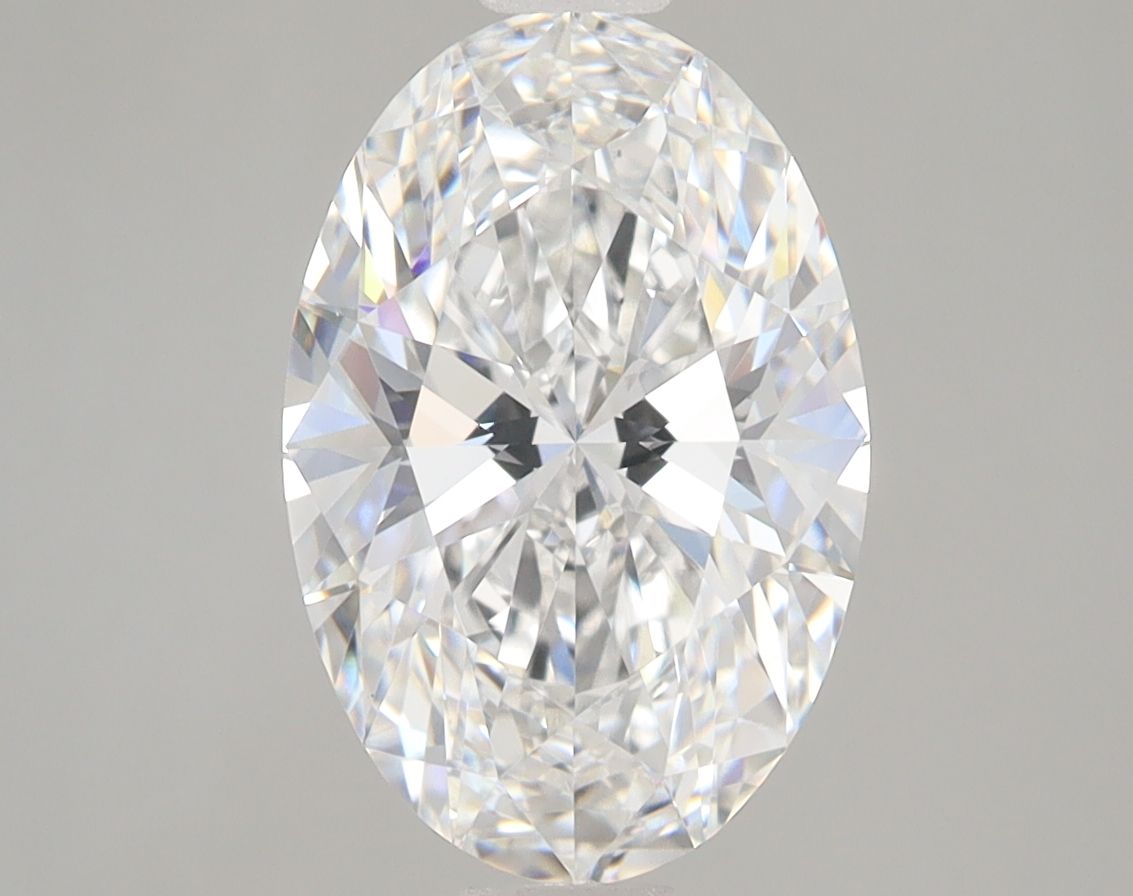 3.09 ct. oval Lab Grown Diamond front image