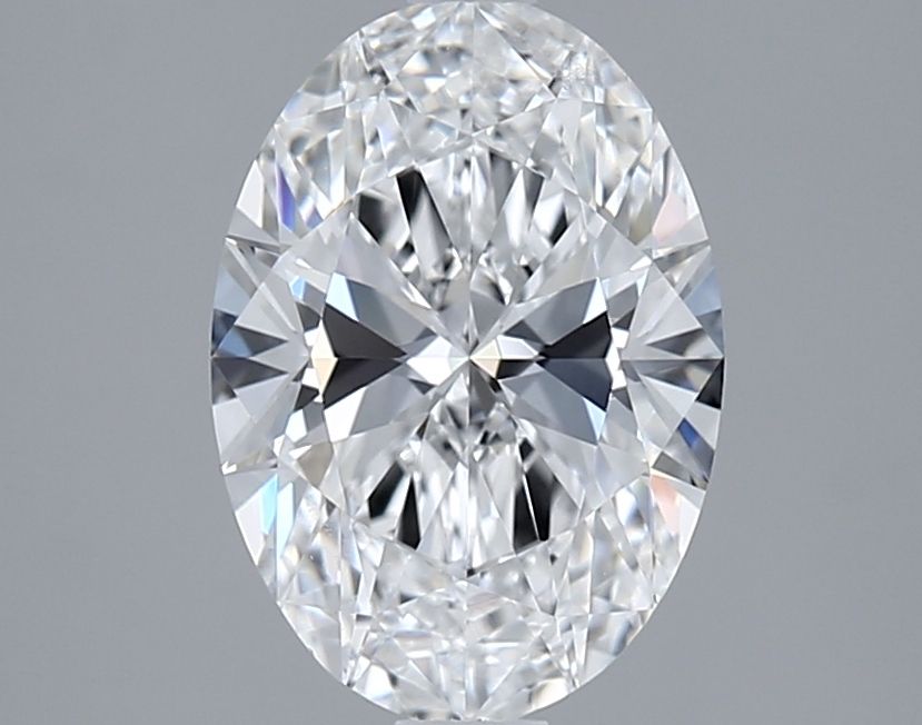 2.01 ct. oval Lab Grown Diamond front image
