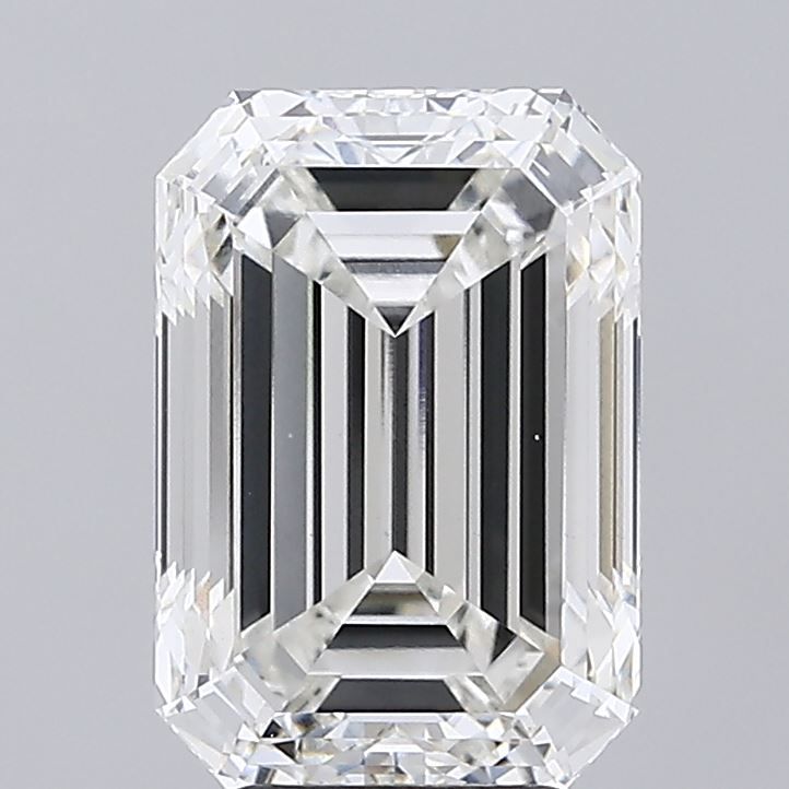 5.57 ct. emerald Lab Grown Diamond front image
