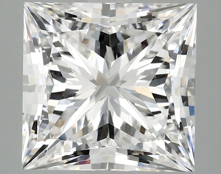 3.90 ct. princess Lab Grown Diamond front image