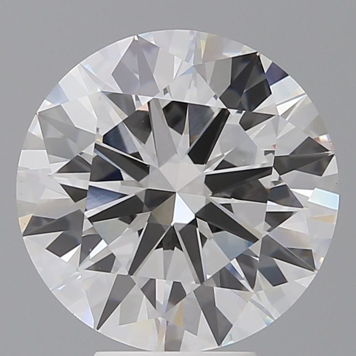 6.01 ct. round Lab Grown Diamond front image