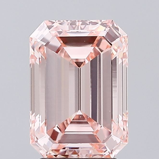 3.01 ct. emerald Lab Grown Diamond front image