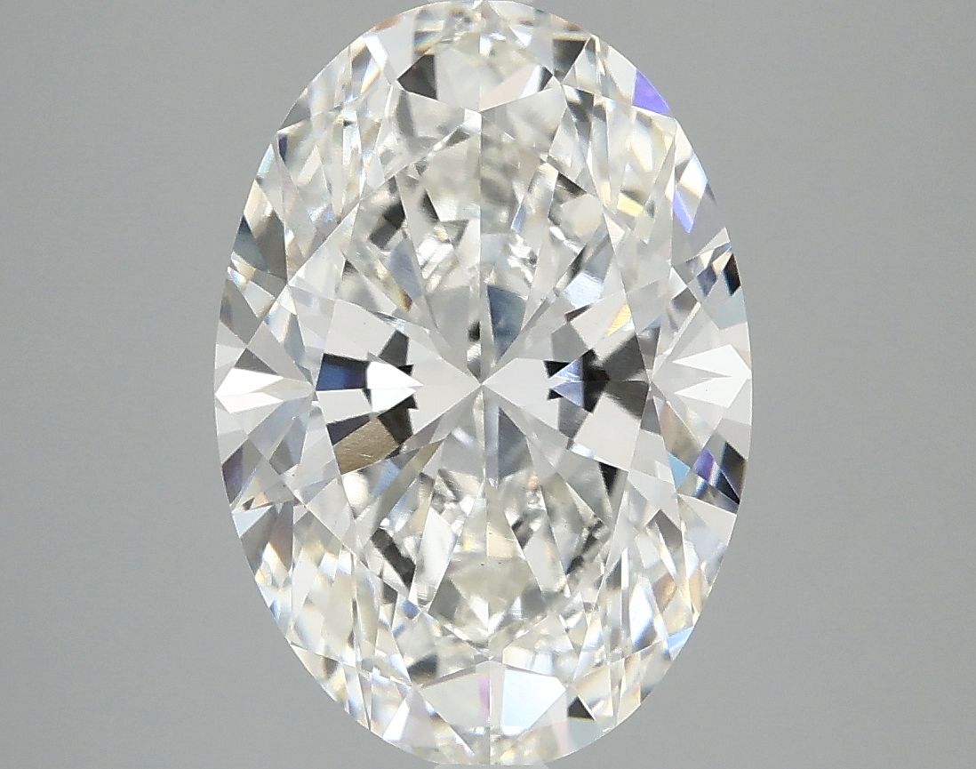 4.09 ct. oval Lab Grown Diamond front image