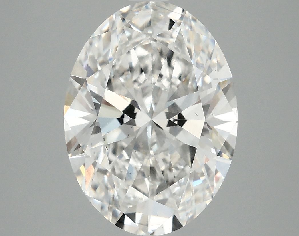 3.92 ct. oval Lab Grown Diamond front image