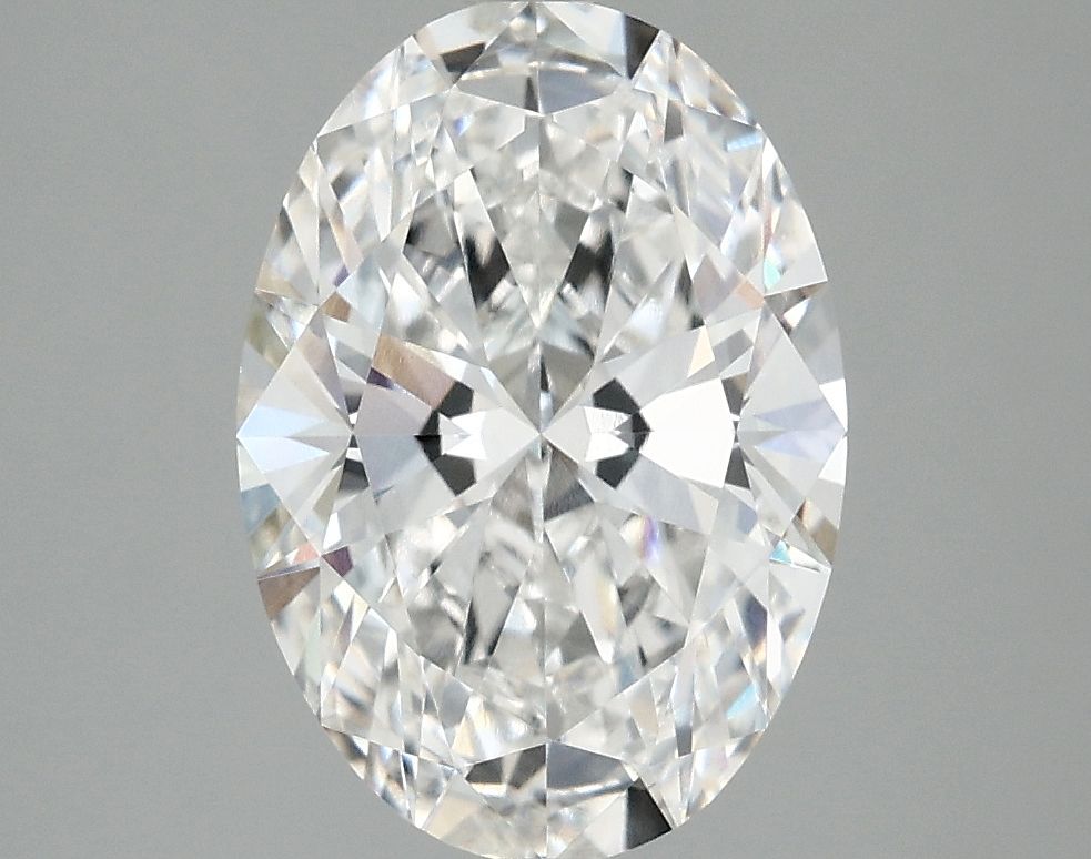 3.02 ct. oval Lab Grown Diamond front image
