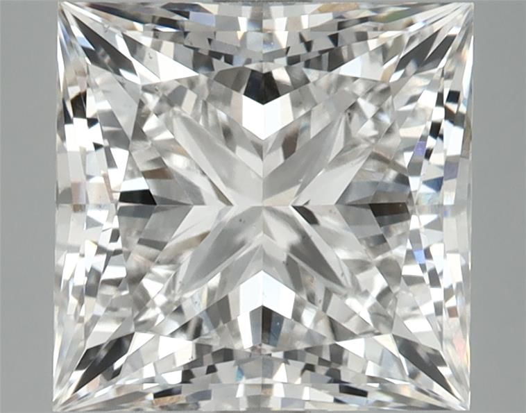3.98 ct. princess Lab Grown Diamond front image