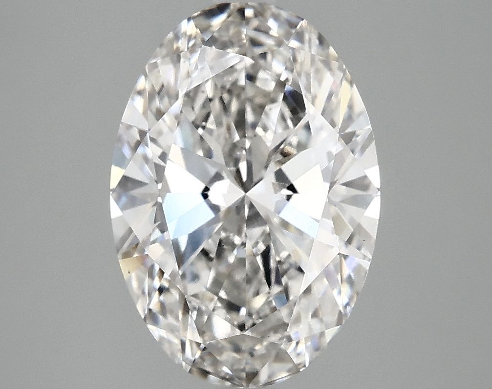 3.02 ct. oval Lab Grown Diamond front image