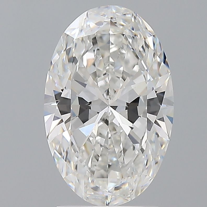 2.57 ct. oval Lab Grown Diamond front image