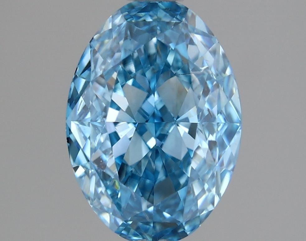 1.68 ct. oval Lab Grown Diamond front image