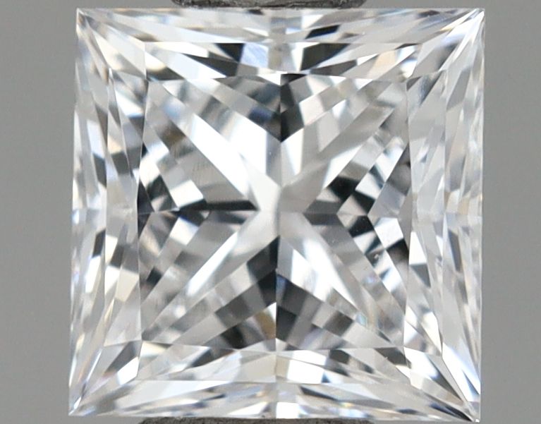 0.66 ct. princess Lab Grown Diamond front image