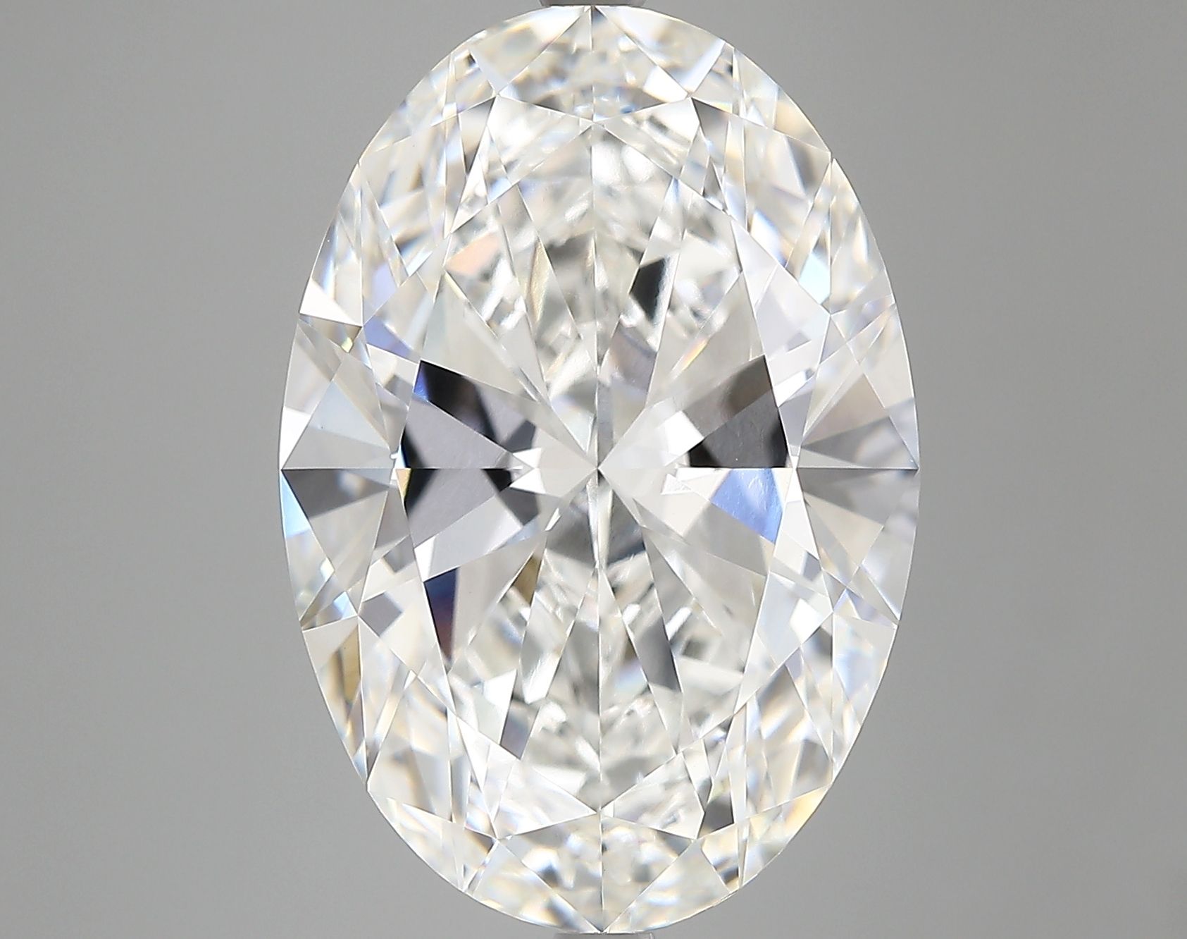 9.03 ct. oval Lab Grown Diamond front image