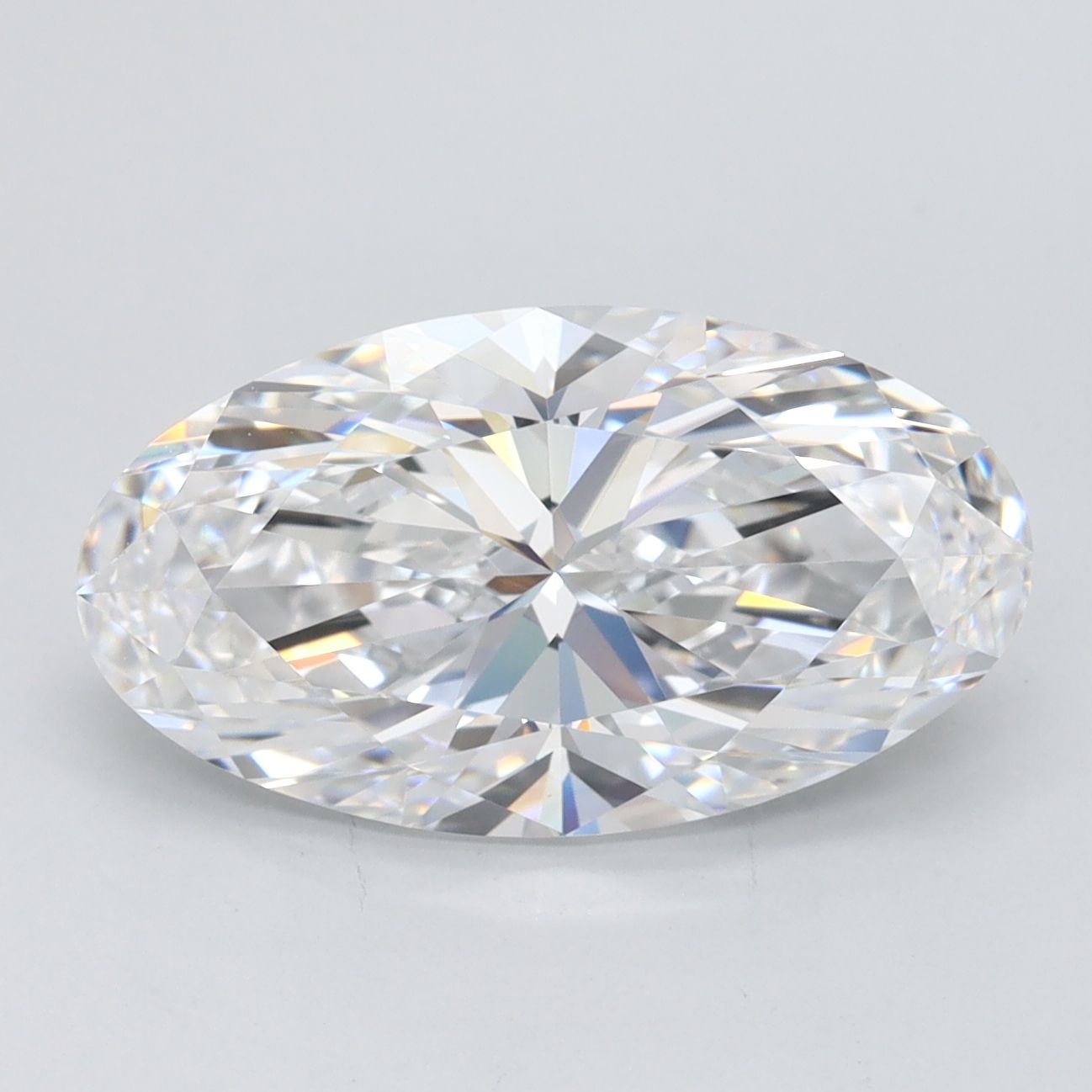 3.10 ct. oval Lab Grown Diamond front image