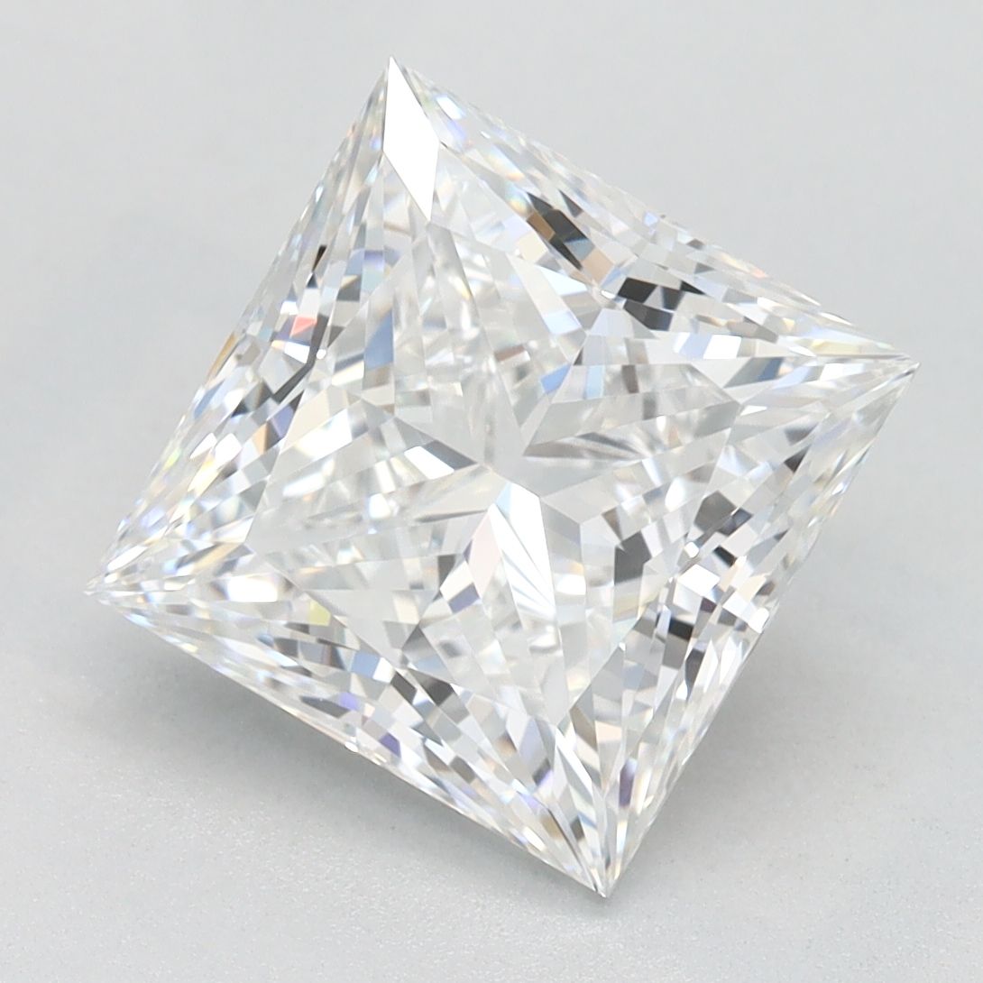 3.21 ct. princess Lab Grown Diamond front image