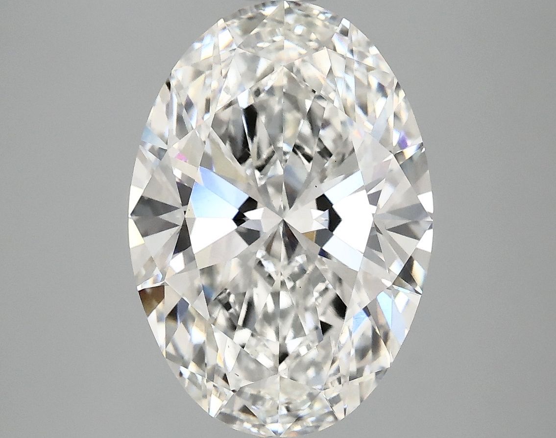 4.03 ct. oval Lab Grown Diamond front image