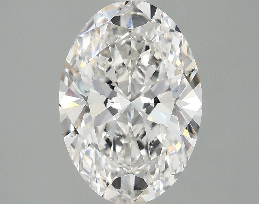 2.10 ct. oval Lab Grown Diamond front image