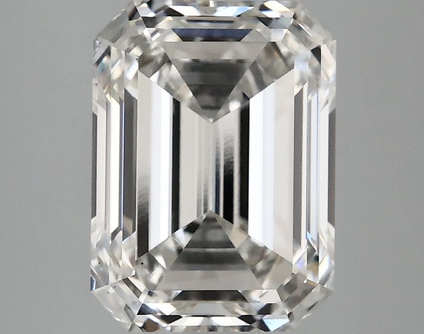 3.72 ct. emerald Lab Grown Diamond front image