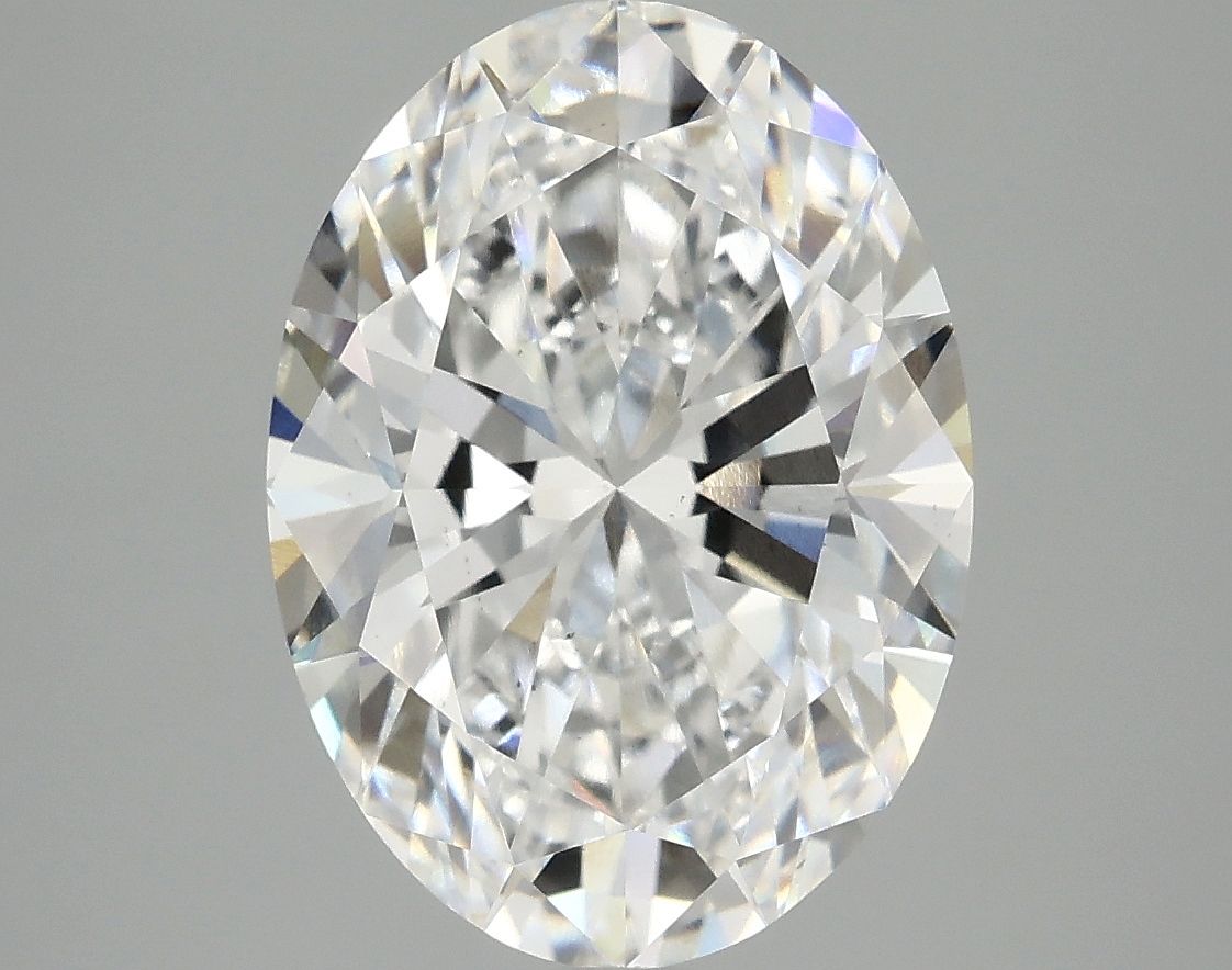 4.10 ct. oval Lab Grown Diamond front image