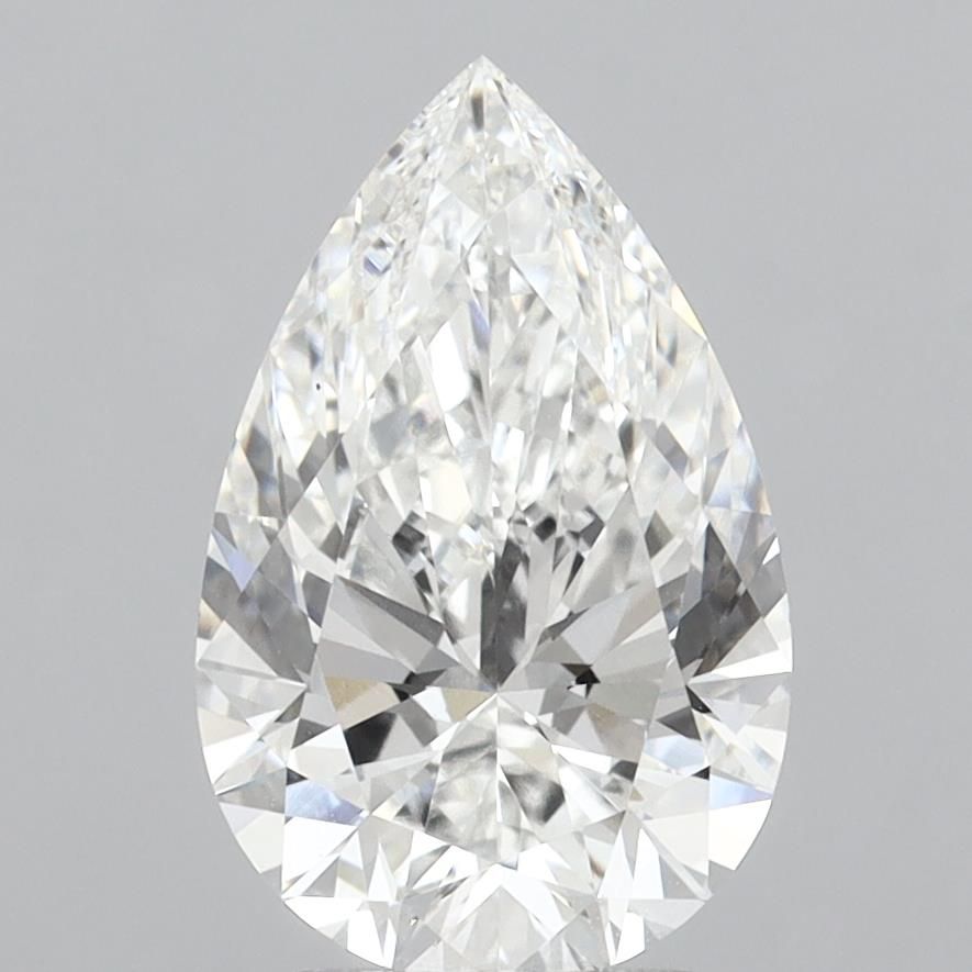 3.58 ct. pear Lab Grown Diamond front image