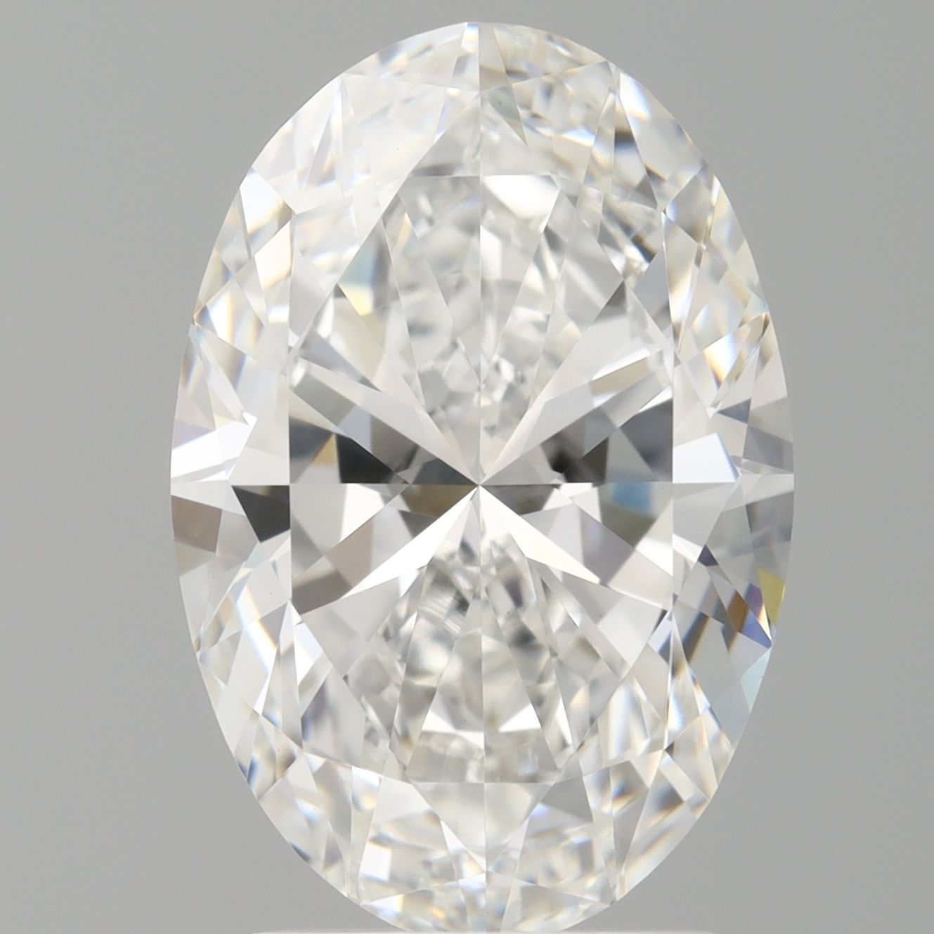 3.01 ct. oval Lab Grown Diamond front image