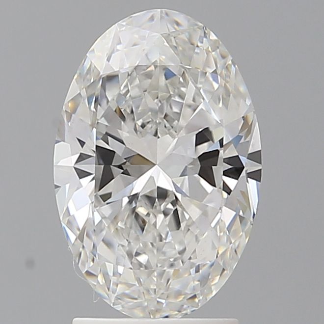 2.57 ct. oval Lab Grown Diamond front image