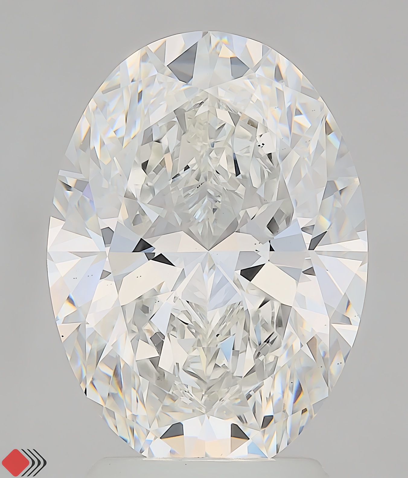3.03 ct. oval Lab Grown Diamond front image