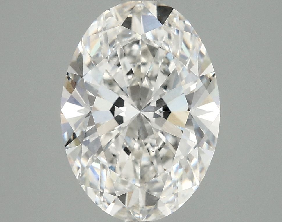 2.88 ct. oval Lab Grown Diamond front image