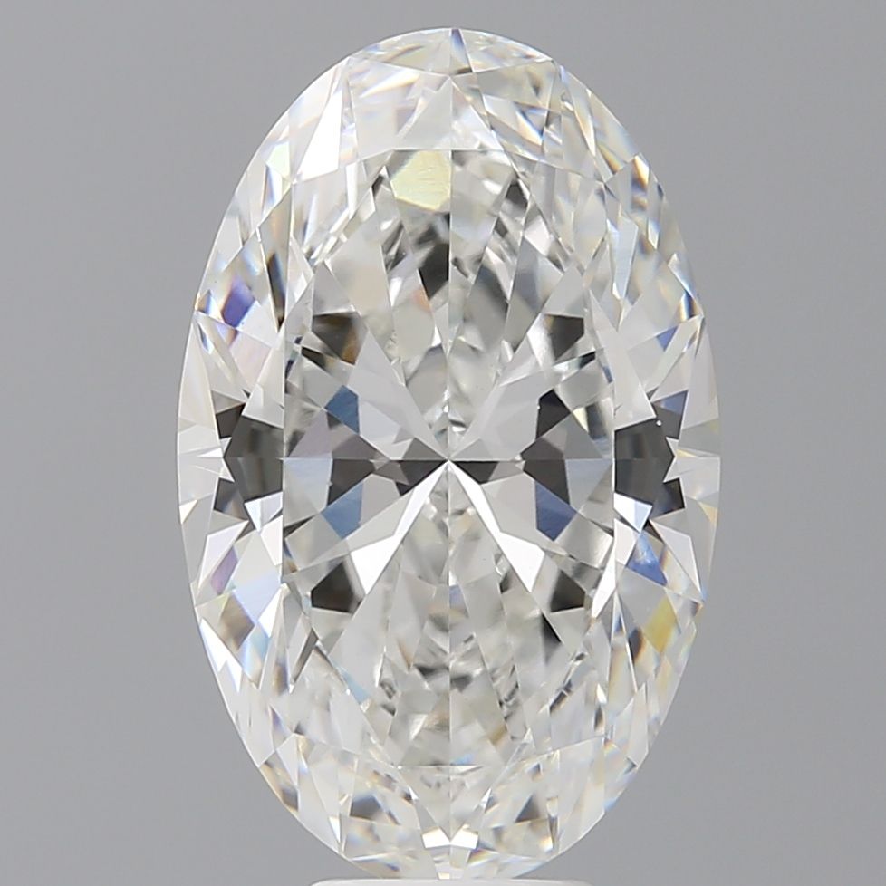 7.54 ct. oval Lab Grown Diamond front image