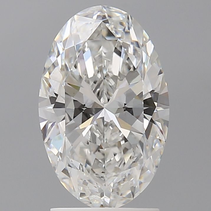 2.08 ct. oval Lab Grown Diamond front image