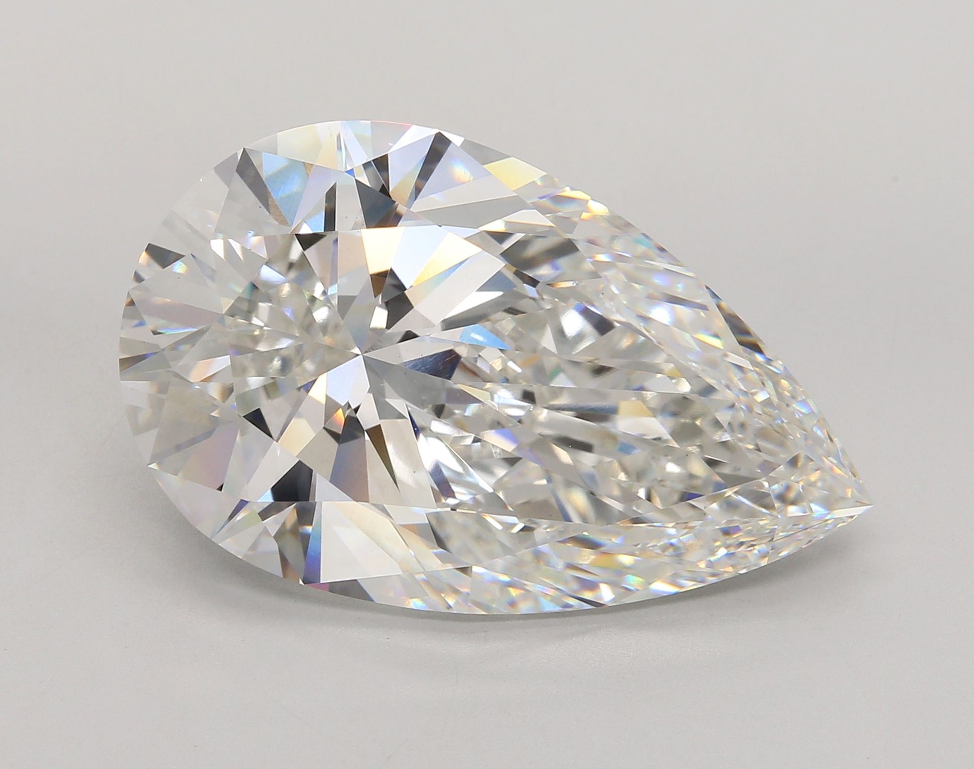 22.92 ct. pear Lab Grown Diamond front image