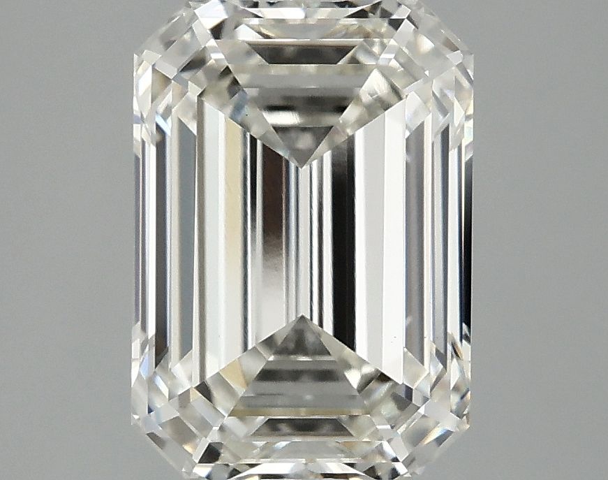 3.54 ct. emerald Lab Grown Diamond front image