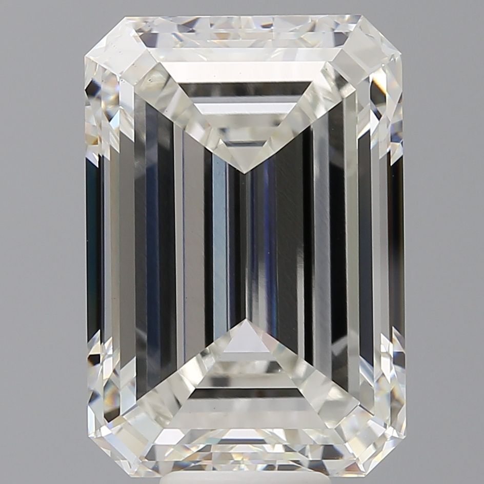 12.51 ct. emerald Lab Grown Diamond front image