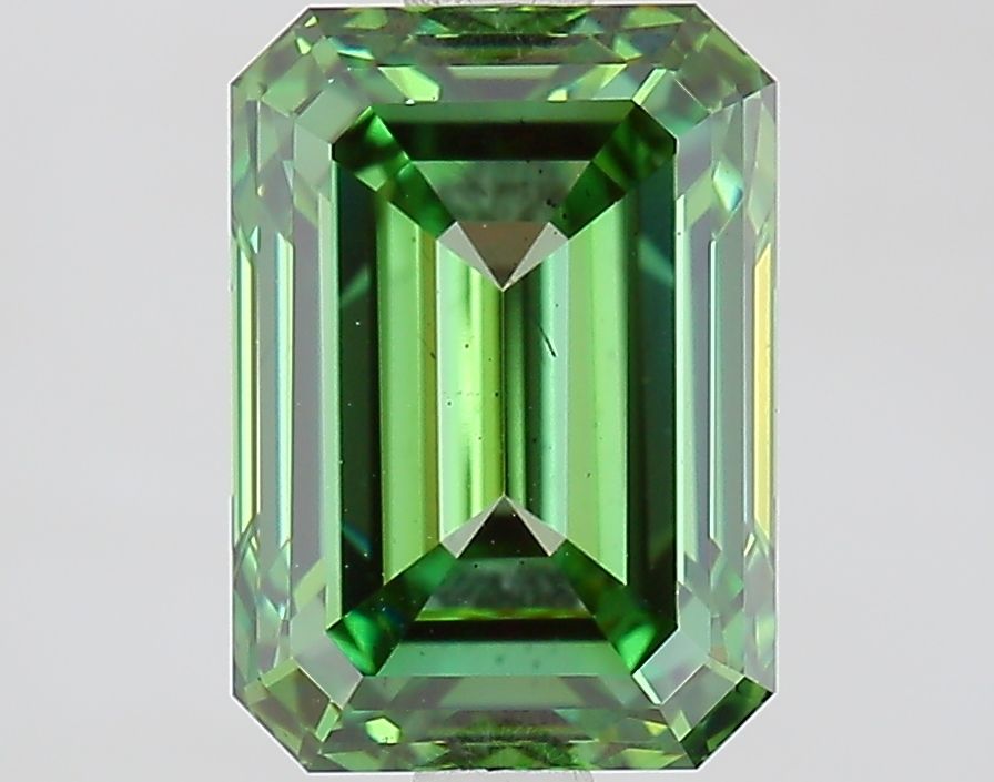2.56 ct. emerald Lab Grown Diamond front image