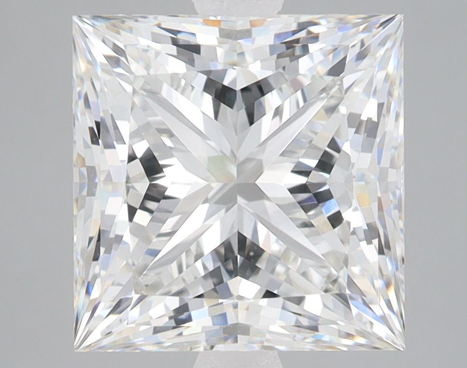 5.10 ct. princess Lab Grown Diamond front image