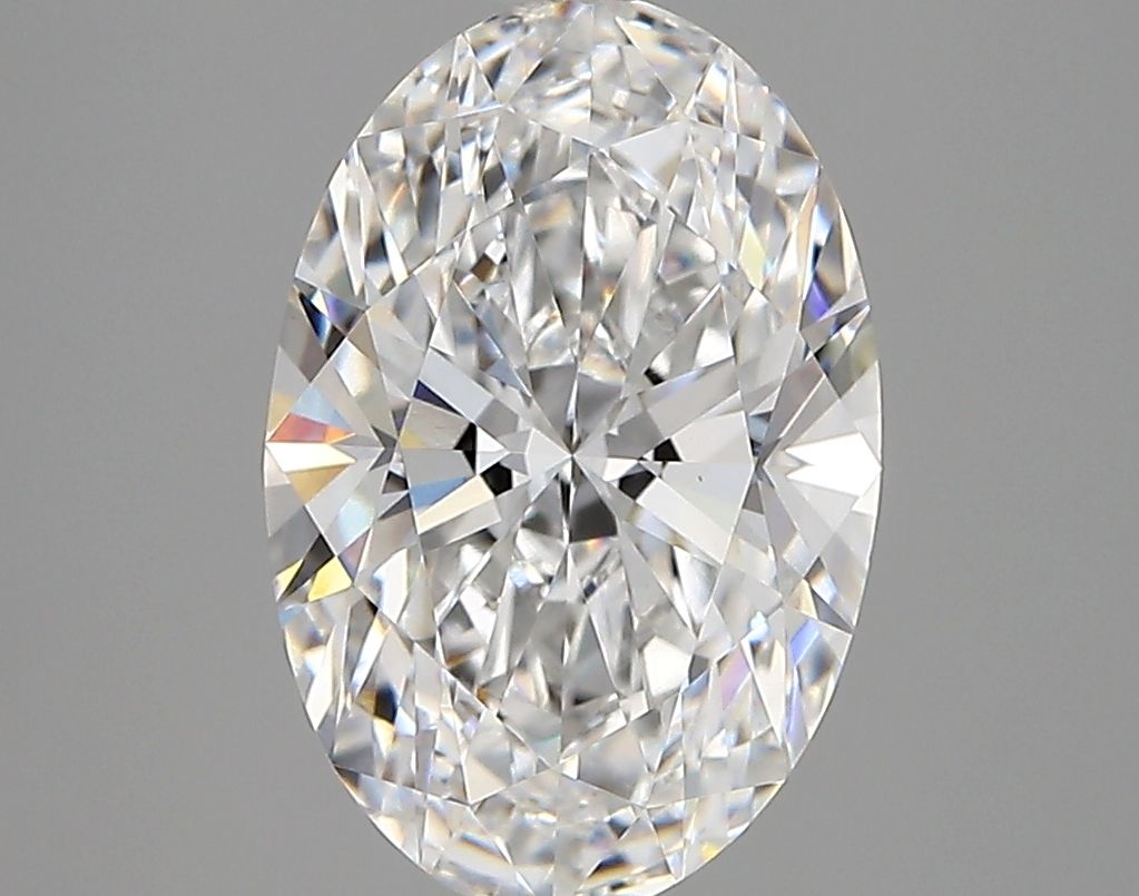 2.84 ct. oval Lab Grown Diamond front image