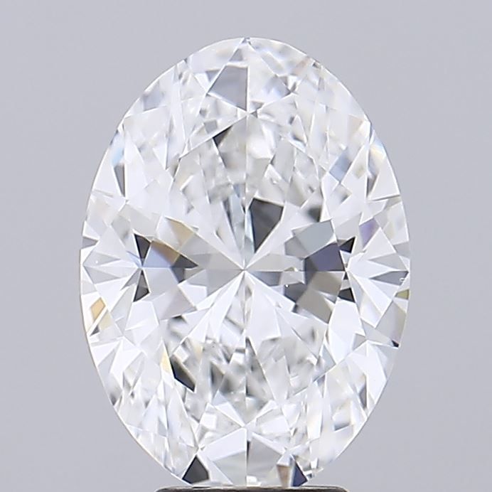 4.22 ct. oval Lab Grown Diamond front image