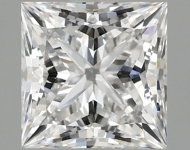 2.10 ct. princess Lab Grown Diamond front image